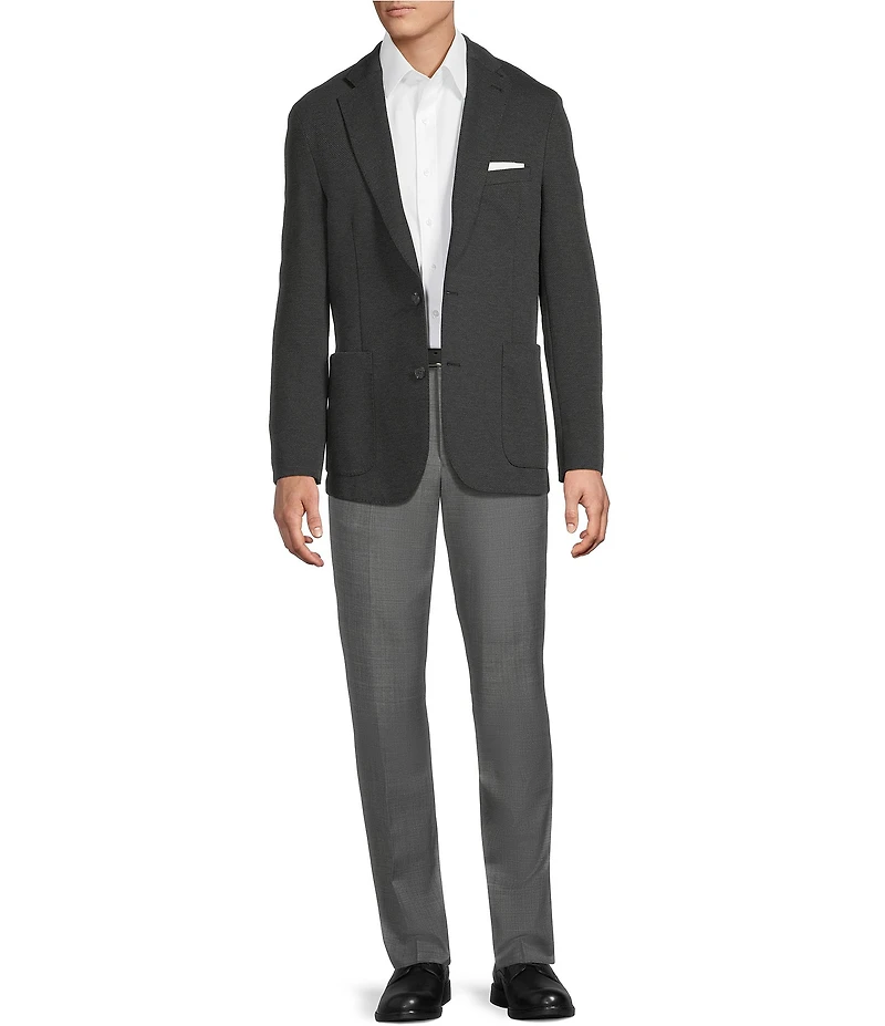 Cremieux Blue Label Solid Pique Blazer