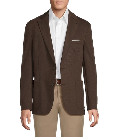 Cremieux Blue Label Solid Pique Blazer