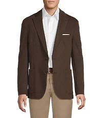 Cremieux Blue Label Solid Pique Blazer