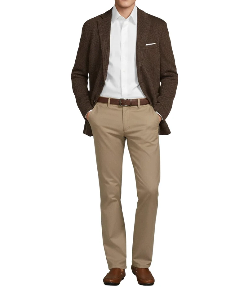 Cremieux Blue Label Solid Pique Blazer