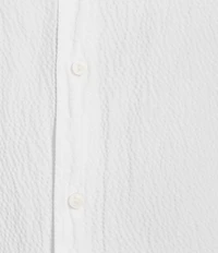 Cremieux Blue Label Solid Seersucker Performance Long Sleeve Woven Shirt