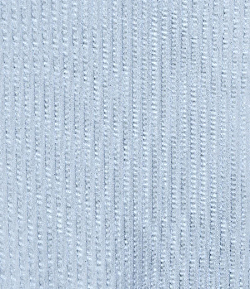 Cremieux Blue Label Solid Seersucker Short Sleeve Button Front Shirt