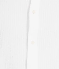 Cremieux Blue Label Solid Seersucker Short Sleeve Coatfront Shirt