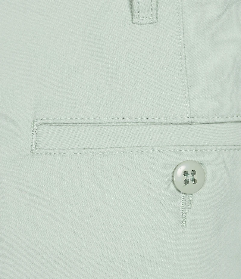 Cremieux Blue Label St. Barts Collection Flat Front Solid CMX 7#double; Inseam Shorts