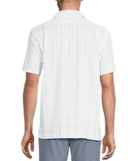 Cremieux Blue Label St. Barts Collection Plaid Short Sleeve Woven Camp Shirt