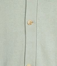Cremieux Blue Label St. Barts Collection Short Sleeve Coat Front Sweater Shirt