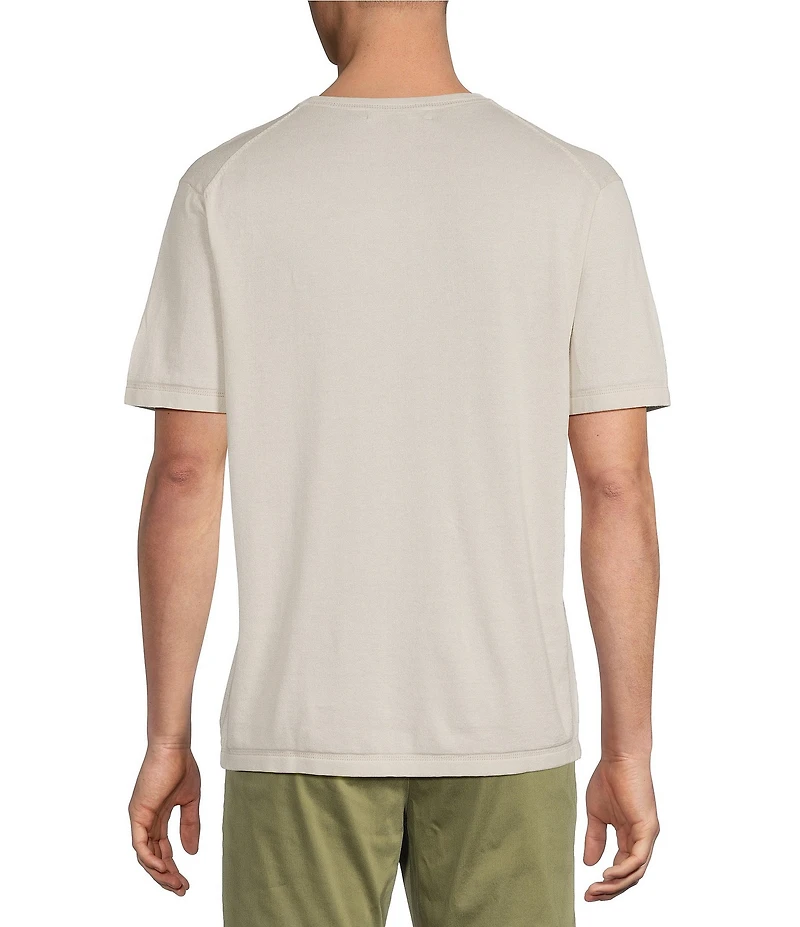 Cremieux Blue Label St. Barts Collection Short Sleeve Solid Crew T-shirt