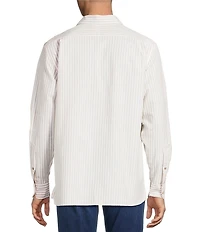 Cremieux Blue Label St. Barts Collection Stripe Long Sleeve Woven Shirt