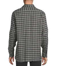 Cremieux Blue Label St. Moritz Collection Check Long Sleeve Woven Shirt