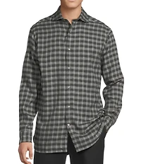 Cremieux Blue Label St. Moritz Collection Check Long Sleeve Woven Shirt