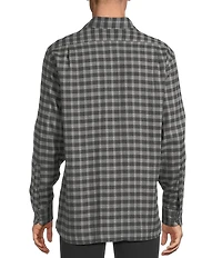 Cremieux Blue Label St. Moritz Collection Check Long Sleeve Woven Shirt