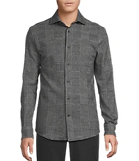 Cremieux Blue Label St. Moritz Collection Coatfront Knit Shirt