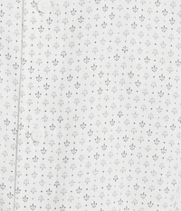 Cremieux Blue Label St. Moritz Collection Fleur De Lis Long Sleeve Woven Shirt