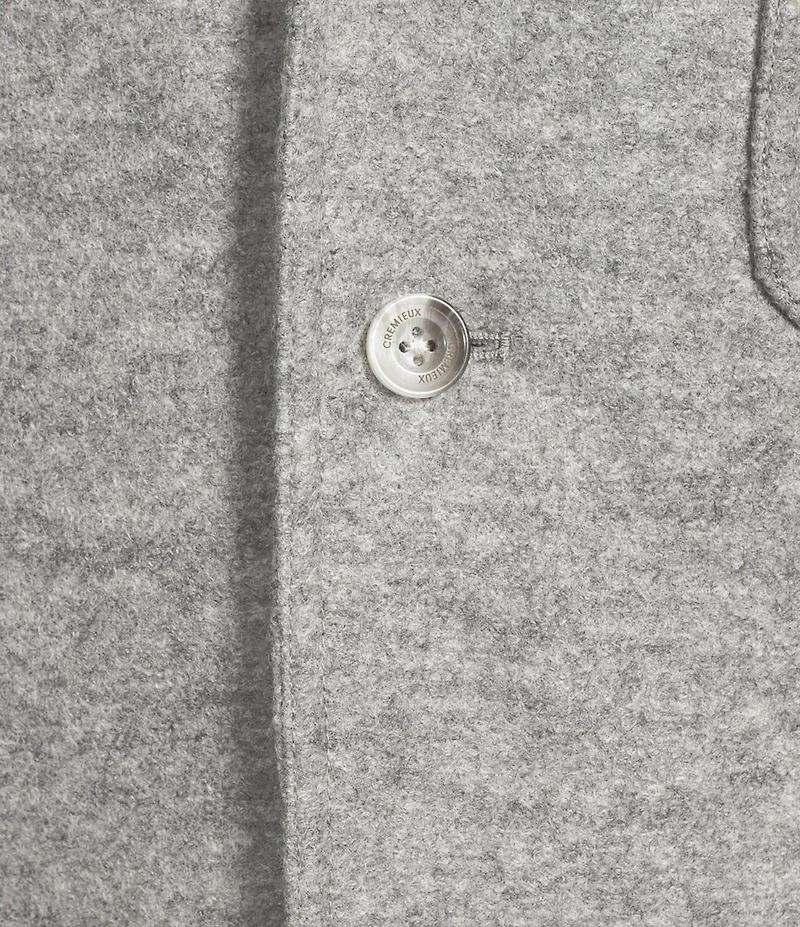 Cremieux Blue Label St. Moritz Collection Heathered Wool Chore Coat