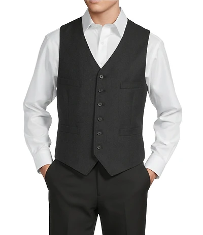 Cremieux Blue Label St. Moritz Collection Herringbone Vest