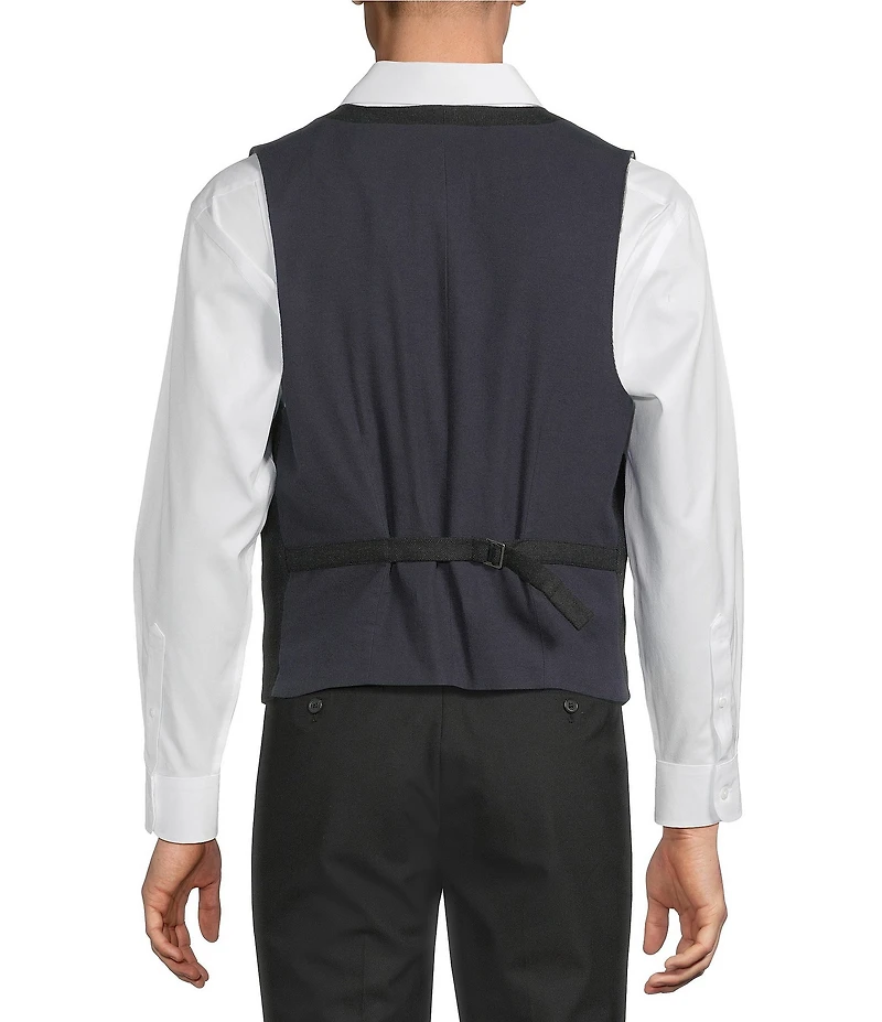 Cremieux Blue Label St. Moritz Collection Herringbone Vest