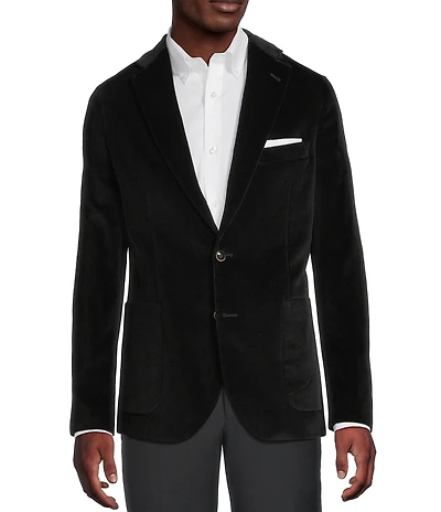 Cremieux Blue Label St. Moritz Collection Velvet Blazer