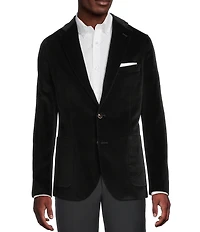 Cremieux Blue Label St. Moritz Collection Velvet Blazer