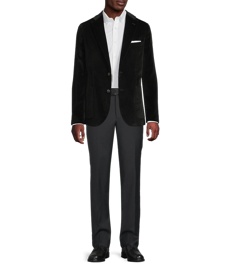 Cremieux Blue Label St. Moritz Collection Velvet Blazer