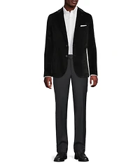 Cremieux Blue Label St. Moritz Collection Velvet Blazer