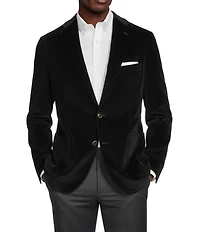 Cremieux Blue Label St. Moritz Collection Velvet Blazer
