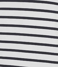 Cremieux Blue Label St. Tropez Collection Striped Crewneck Short Sleeve T-Shirt