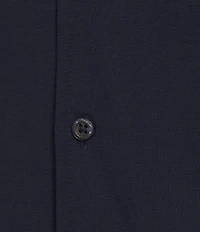 Cremieux Blue Label Stretch Jersey Solid Short Sleeve Coatfront Shirt