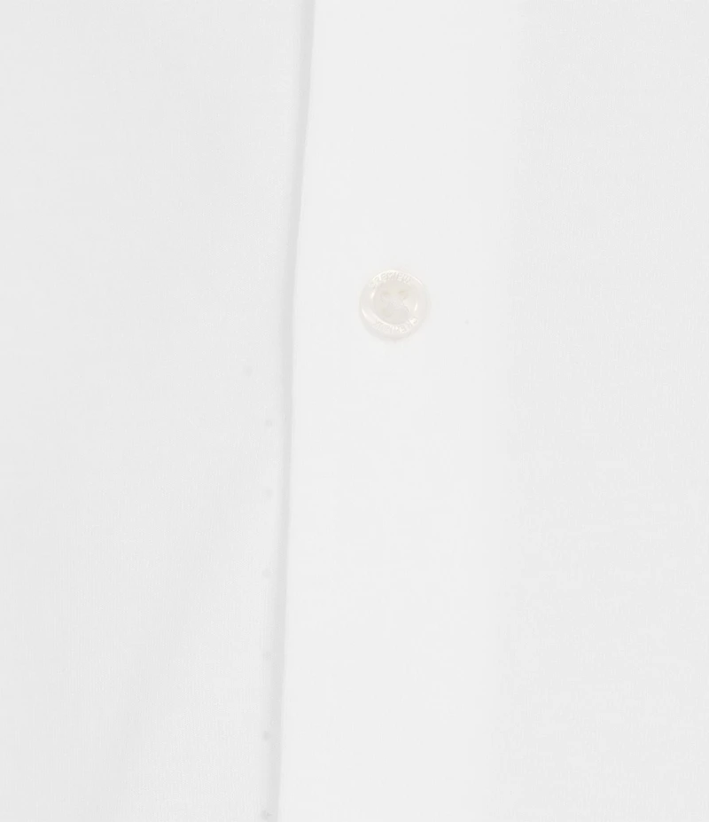 Cremieux Blue Label Stretch Jersey Solid Short Sleeve Coatfront Shirt