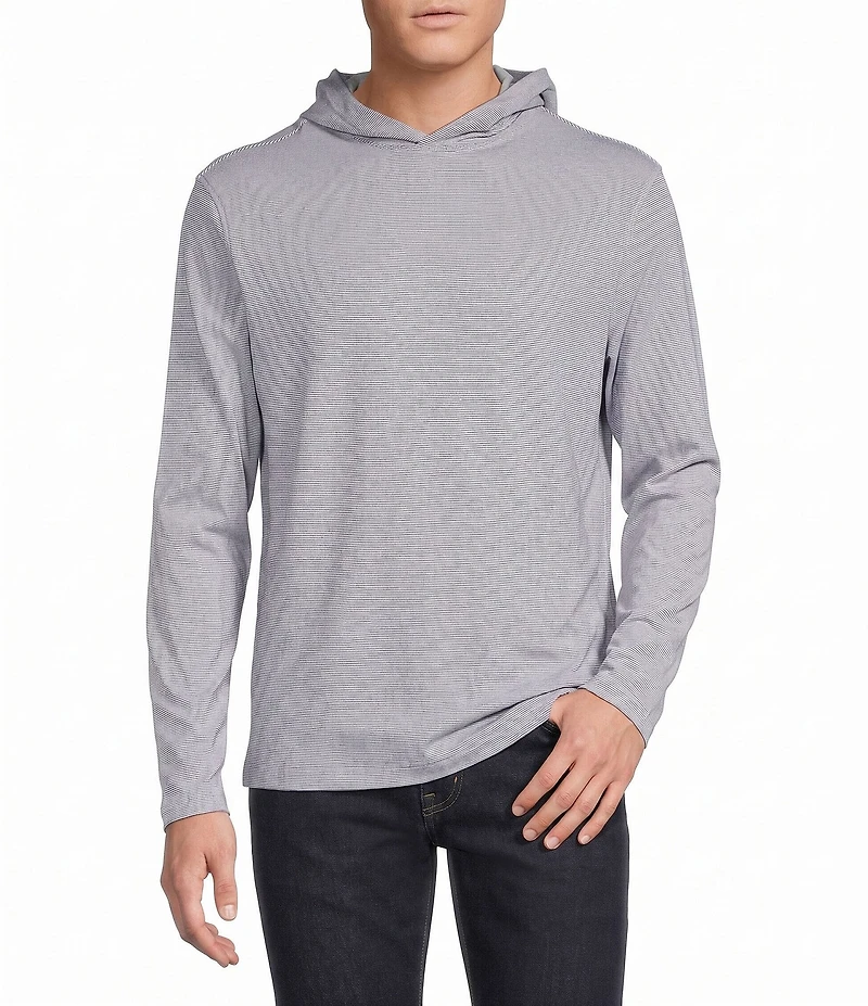 Cremieux Blue Label Stripe Hoodie