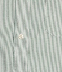 Cremieux Blue Label Stripe Lightweight Oxford Short Sleeve Woven Shirt