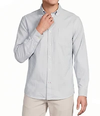 Cremieux Blue Label Stripe Long Sleeve Woven Shirt