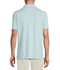 Cremieux Blue Label Stripe Short Sleeve Polo Shirt