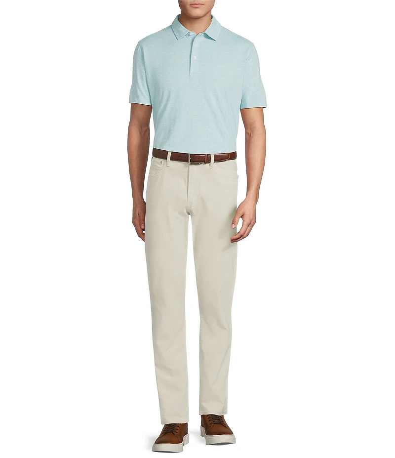 Cremieux Blue Label Stripe Short Sleeve Polo Shirt