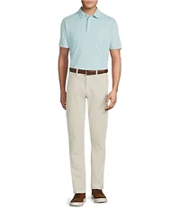 Cremieux Blue Label Stripe Short Sleeve Polo Shirt