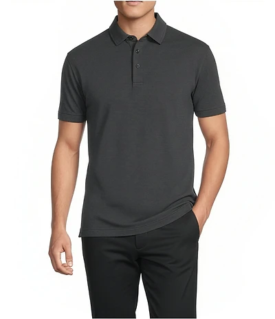 Cremieux Blue Label Stripe Short Sleeve Polo Shirt