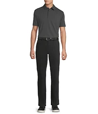 Cremieux Blue Label Stripe Short Sleeve Polo Shirt