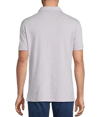 Cremieux Blue Label Stripe Short Sleeve Polo Shirt