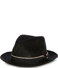 Cremieux Blue Label Suede Fedora Hat
