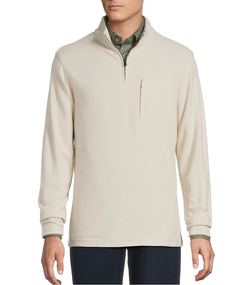 Cremieux Blue Label Sweater Fleece Quarter-Zip Pullover