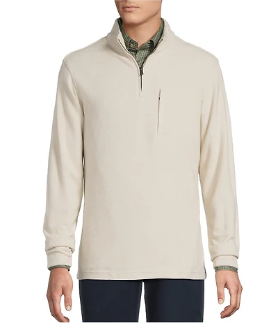 Cremieux Blue Label Sweater Fleece Quarter-Zip Pullover