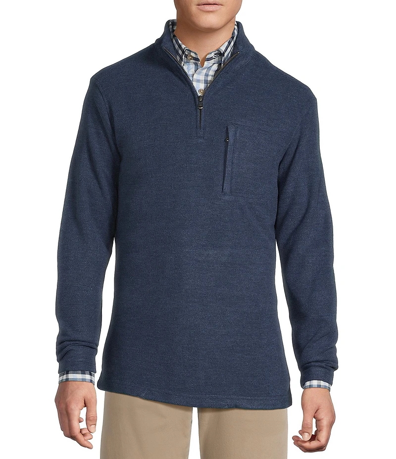 Cremieux Blue Label Sweater Fleece Quarter-Zip Pullover