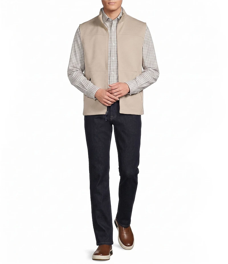 Cremieux Blue Label Textured Knit Vest
