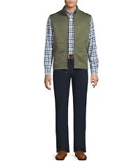 Cremieux Blue Label Textured Lightweight Knit Vest