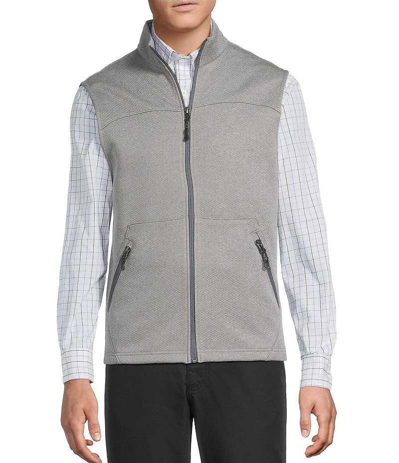 Cremieux Blue Label Textured Lightweight Knit Vest