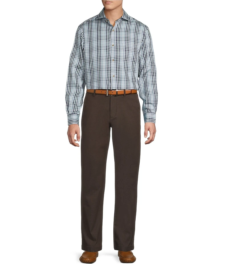 Cremieux Blue Label The South Fork Collection Check Long Sleeve Woven Shirt