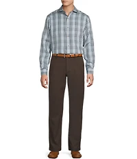 Cremieux Blue Label The South Fork Collection Check Long Sleeve Woven Shirt
