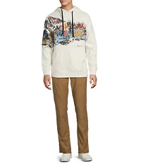 Cremieux Blue Label The South Fork Collection Graphic Fleece Hoodie