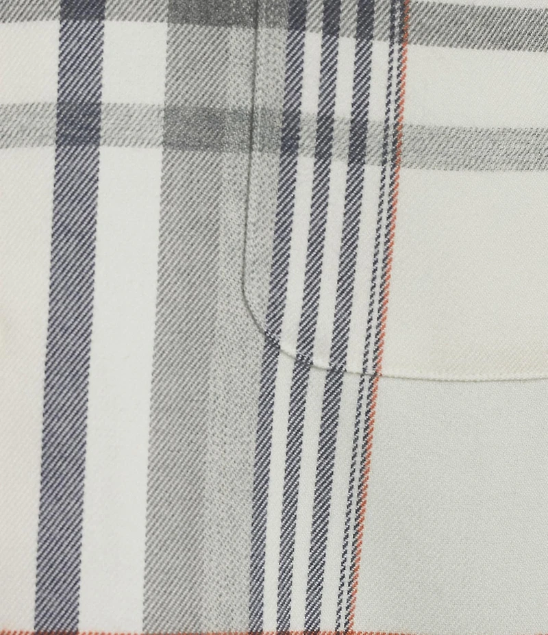 Cremieux Blue Label The South Fork Collection Large Plaid Long Sleeve Woven Shirt