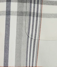 Cremieux Blue Label The South Fork Collection Large Plaid Long Sleeve Woven Shirt