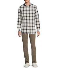 Cremieux Blue Label The South Fork Collection Plaid Long Sleeve Woven Shirt